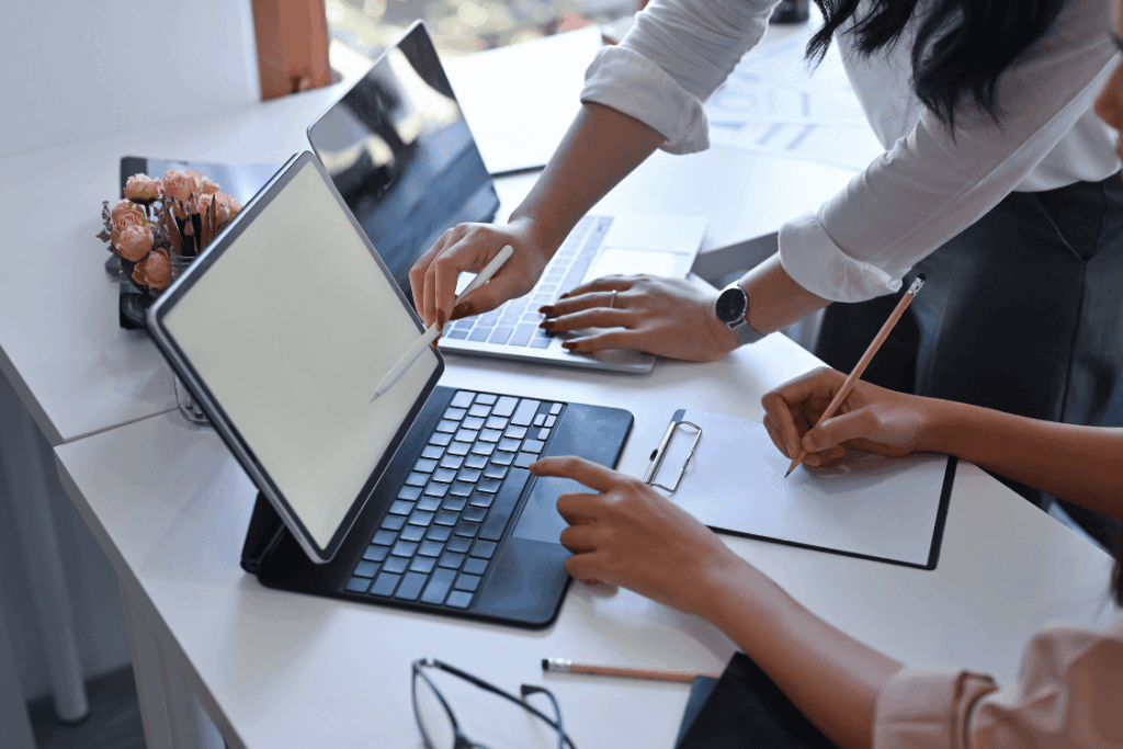 IT consultancy firm hard at work