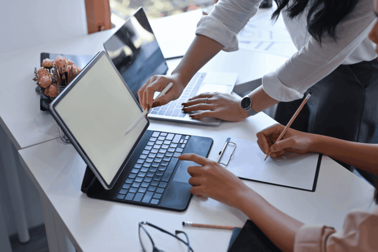 IT consultancy firm hard at work