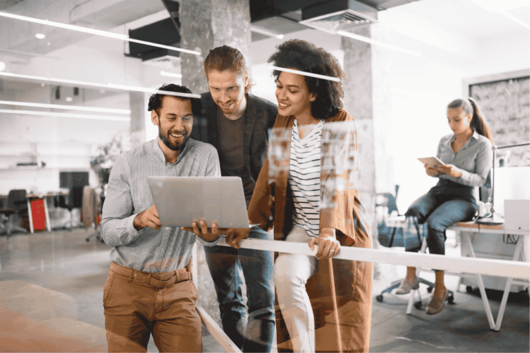 Company IT support at a small business